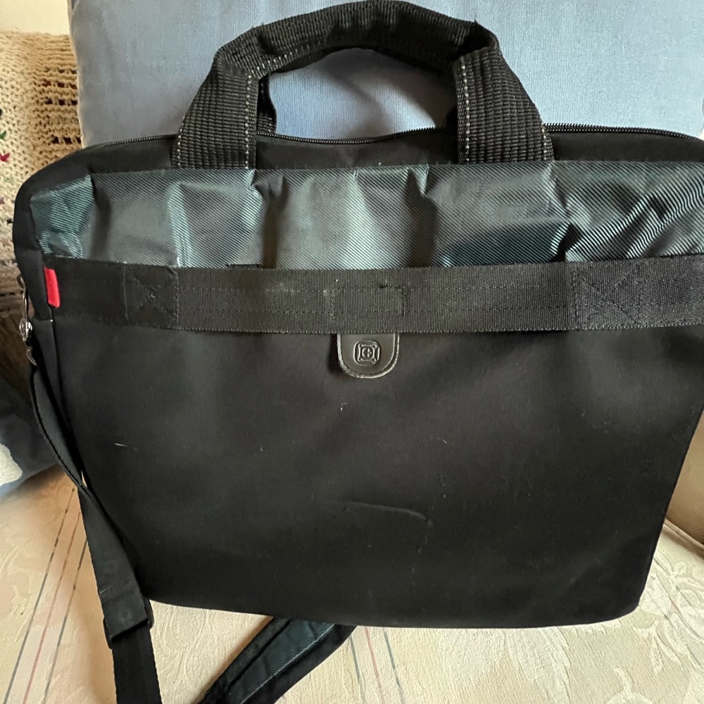 Black Women's Laptop Bag - Compact Professional Carry